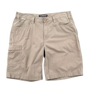 WOLVERINE Men's Khaki Cargo Shorts Size 38 Relaxed Fit Durable Workwear